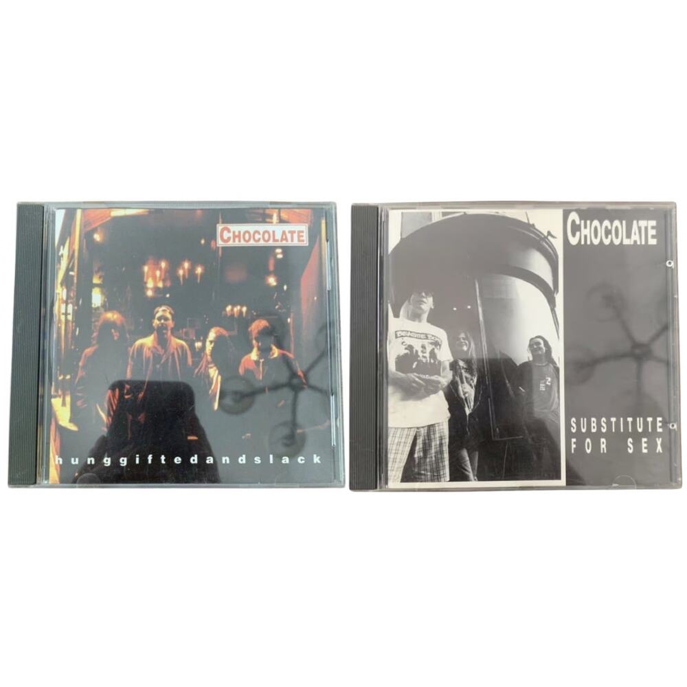 Chocolate Hunggiftedandslack Substitute For Sex 2 CD Bundle Punk Rock UK 90s VG+
